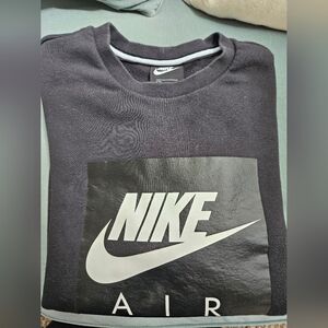 Nike air black sweatshirt for men